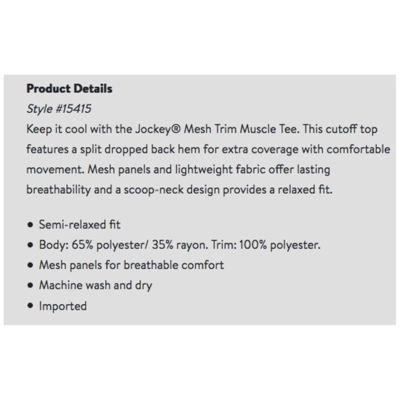 💕JOCKY💕 Mesh Trim Tee in Dark Mint Space - Picture 5 of 5